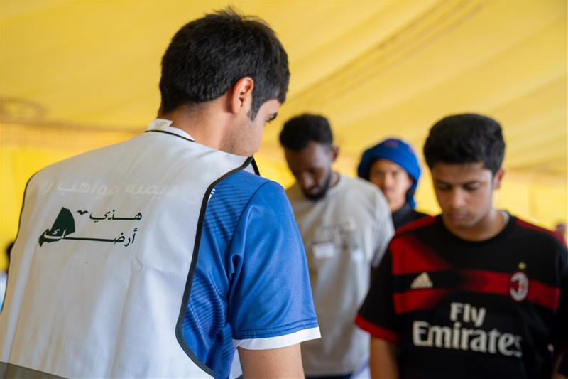 80 متسابقًا يشاركون في ماراثون حملة "هذي أرضك" لتعزيز الوعي البيئي في محمية الإمام عبدالعزيز بن محمد الملكية