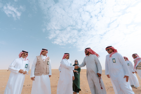 الرئيس التنفيذي لهيئة تطوير محمية الإمام عبدالعزيز بن محمد الملكية يتفقد أعمال مغادرة مواقع الرعي الموسمي